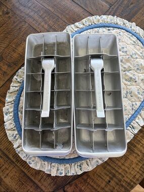 Set of General Electric Ice Cube Trays